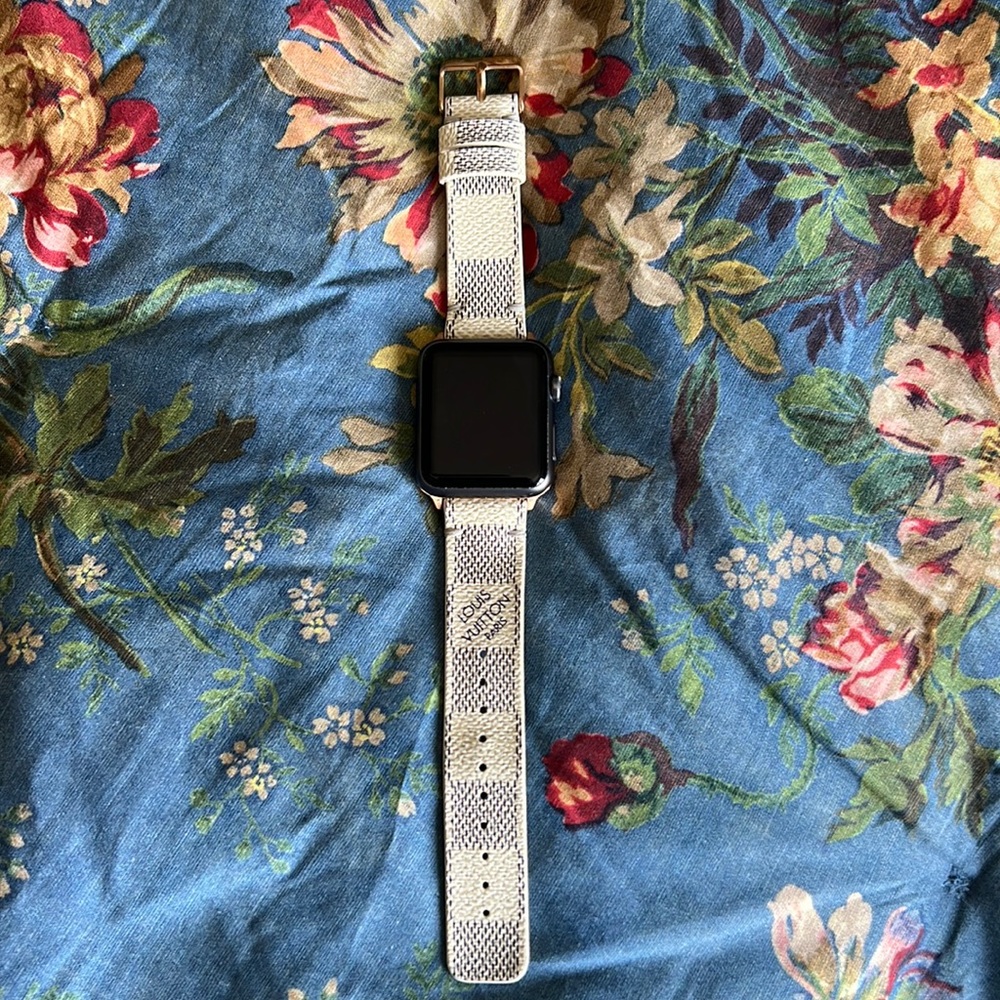 Louis Vuitton 42mm Apple Watch Band